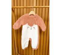 Surpyjama Bébé En Sherpa Aimée Rose 24M(86CM)