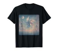 Surreal Art Pinwheel Tourbillon de Rotation du Vent T-Shirt