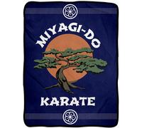 Surreal Entertainment Cobra Kai Miyagi-Do Karate Dojo Logo Couverture polaire en peluche 116,8 x 152,4 cm