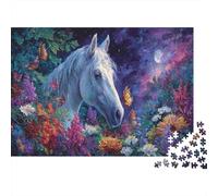 Surreal Garden Butterfly Puzzle 1000 Pièces Jouet De Défi Adultes Et Enfants Puzzle Impossible Jeu Éducatif Familial Cadeau De Décoration Intérieure 52x38cm/1000pcs