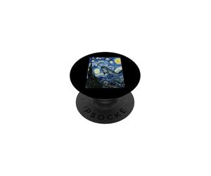 Surreal Narval Van Gogh Starry Night Art PopSockets PopGrip Adhésif