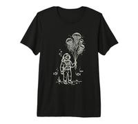 Surreal Ocean Esthétique Deep Sea Diver T-Shirt Haut de Gamme