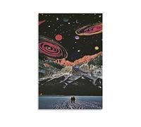 Surreal Poster psychédélique Art Art Décoration murale Décoration d'intérieur Cadeau Art mural Peinture Chambre 40 x 60 cm