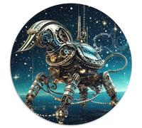 Surréalisme1000 Pièces Puzzles pour Adultes Et Enfants paysagePuzzle Rond, Puzzle Familial, Pression Réduite, Jouets Éduchatifs, Difficile, Impossible1000pcs (67.5x67.5cm)