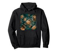 Surréaliste Horloge Dimension Temps Concept Mystère Graphique Sweat à Capuche