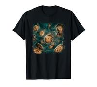 Surréaliste Horloge Dimension Temps Concept Mystère Graphique T-Shirt