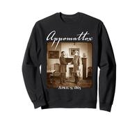 Surrender à Appomattox Court House Grant & Lee Civil War Sweatshirt