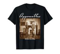 Surrender à Appomattox Court House Grant & Lee Civil War T-Shirt