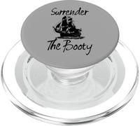 Surrender The Booty Bateau de Pirate Parlant comme Un Pirate PopSockets PopGrip pour MagSafe