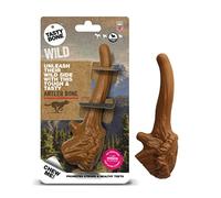 Surrey Feed Jouet à mâcher en Nylon en Forme de Bois de cerf pour Chien - Goût de Venison