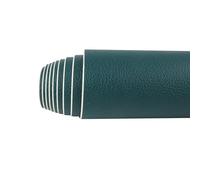 Surriba Reparation PU Cuir, Patch Cuir Auto-adhésif Rénovation, Cuir Adhesif Reparation Canapé Bricolage 60 * 300cm Émeraude