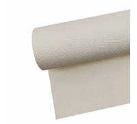 Surriba Reparation PU Cuir, Patch Cuir Auto-adhésif Rénovation, Cuir Adhesif Reparation Canapé Bricolage 60 * 300cm Blanc Laiteux