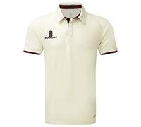 Surridge Sports Ergo Short Sleeve Cricket Chemise Enfant, Bordeaux, L