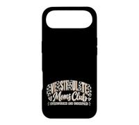 Surstimulé Moms Club Surmené sous-payé Drôle Maman Fille Coque pour iPhone Air