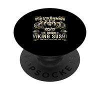 Surströmming Challenge Viking Sushi à voine PopSockets PopGrip Adhésif
