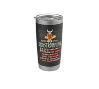 Surströmming - sport extrême pour vikings Gobelet isotherme en acier inoxydable double paroi