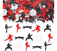 Sursurprise Karate Party Decorations, 200Pcs Karate Confetti for Taekwondo Martial Arts Birthday Party Supplies Baby Shower Decorations
