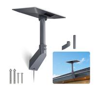 SURVADV® Support mural pour Starlink V5 et Mini, aluminium, pivotant 360° | Support robuste et résistant aux intempéries, rotation 360°, dégagement de 10 cm à l'avant-toit; pour brique, bois et béton