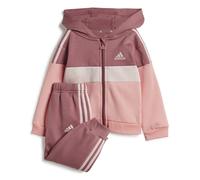 SurvÃªtement bÃ©bÃ© adidas Tiberio 3-Stripes Colorblock Fleece Rose 0/3 mois