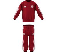 Adidas Fc Bayern Munich Dna Baby Jogger Long Sleeve Set Rouge 3-6 Months Enfants