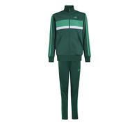 Adidas Seasonal Essentials Tiberio 3 Stripes Tricot Tracksuit Vert 13-14 Years Enfants