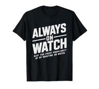 Surveillance De Quartier Patrouille Capitaine T-Shirt