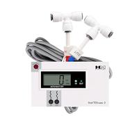 Surveillance d'eau à double sonde adaptée pour les tests de conductivité en temps réel, utilisation à la maison, aquarium, lecture facile des données d'eau du robinet