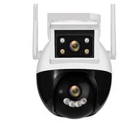 Surveillance par caméra 8MP 4K double lentille Wifi PTZ caméra en direct double écran Ai suivi automatique détection humaine caméra IP extérieure caméra de Surveillance vidéo Veuillez nous indiquer vo