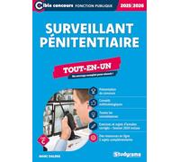 Surveillant pénitentiaire (Catégorie C - Concours 2025-2026): Concours externe - Concours interne