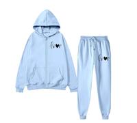 Survet Pas Chere Veste Vert Beige Cigarette Foot Rayé Flare Demoiselle and Voile Streetwear Année Polyester Midi Survêtements Sauvage Vêtement Brassière Travail