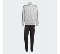 Survêtement à 3 bandes en molleton Basic Medium Grey Heather / Black S