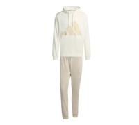 Adidas Sportswear Big Logo French Terry Tracksuit Blanc L / Regular Homme