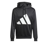 Adidas – Survêtement à capuche Big Logo French Terry – Noir/Blanc – 2XL Regular Homme