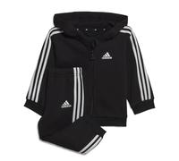 Survêtement à capuche full zippé bébé adidas 3-Stripes Fleece Noir 6/9 mois Unisex