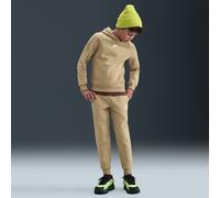 Survêtement à capuche Nike Club Fleece pour ado Parachute Beige/Parachute Beige/Blanc/Blanc S