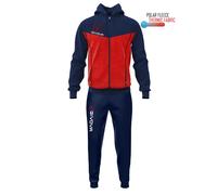 Givova Visa Melange Tracksuit Rouge,Noir 4XL Homme