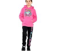 Survêtement A2Z 4 Kids Smile Laugh Love Imprimé Vêtements De Sport Ensemble Pour Filles 5-13 13 ans