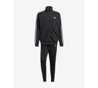 Survêtement adidas Basic Tricot 3S noir bleu - L