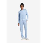 Survêtement adidas Essentials 3-Stripes bleu clair blanc femme - S