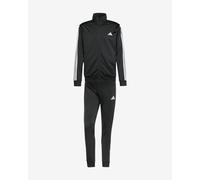 adidas Homme SPORTSWEAR BASIC 3 STRIPES TRICOT TRACKSUIT, Black, XL