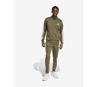 Adidas Sportswear Basic 3 Stripes Tricot Tracksuit Vert M / Regular Homme