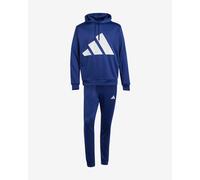 Survêtement adidas Sportswear Big Logo French Terry bleu marine blanc - XS