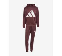 Survêtement adidas Sportswear Big Logo French Terry bordeaux blanc - S