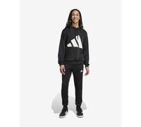 Survêtement adidas Sportswear Big Logo French Terry noir pur blanc - M
