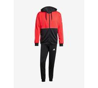 Survêtement adidas Sportswear Colorblock Doubleknit noir rouge - XS
