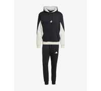 Ensembles de survêtement hommes adidas Fleece Colorblock Hooded Tracksuit Noir EU M