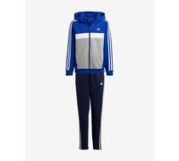Survêtement Enfant - Adidas - Tiberio 3-Stripes - Fleece Colorblock - Bleu - Manches Longues