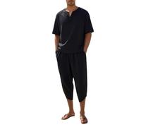 Survetement Ample Homme Combinaison Pyjama Eponge Trail Ete Polyester Regular Zippé Route Pression Qualité Elegant Noel Haltérophilie Sarouel Africaine The Aller Blanche