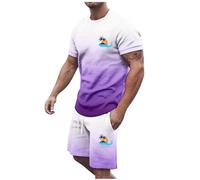 SurvêTement Basketball Homme Ensemble 2 Pieces Homme Ensemble T Shirt Pantalon Homme Ensemble Bleu Ciel Homme Short Rouge Homme Sport Tenue Homme Fitness Vetement Sport Homme Promo Survette Marque