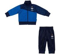 Survêtement bébé - Equipe de France de Football - FFF - Bleu - Manches longues - Polyester 3 mois